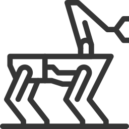 Robot dog logo